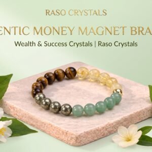 Authentic Money Magnet Bracelet | Wealth & Success Crystals | Raso Crystals - Image 5